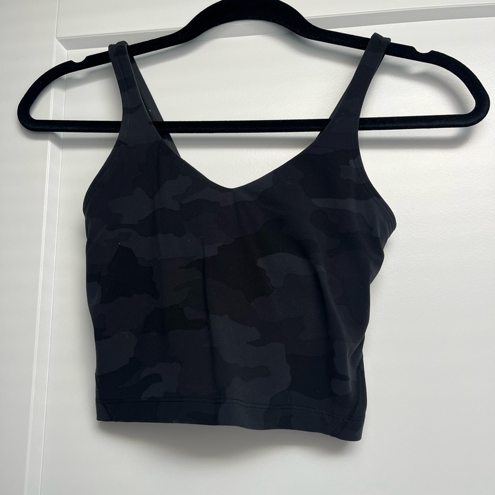 Black camo Lululemon Align Tank